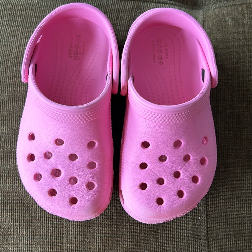 Toddler Crocs Pink